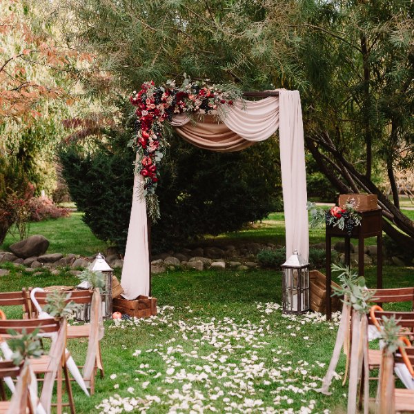 Outdoor wedding in Kaposvár
